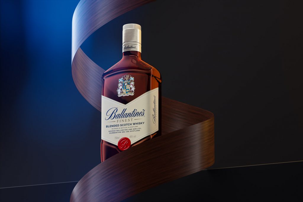 CGI whisky photography